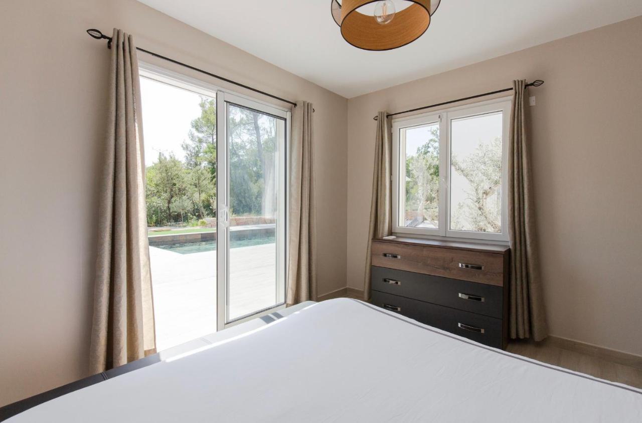 Superbe Villa Seillans La Grande Bastide Avec Piscine, Jardin, Climatisation Et Salle De Sport Ngoại thất bức ảnh