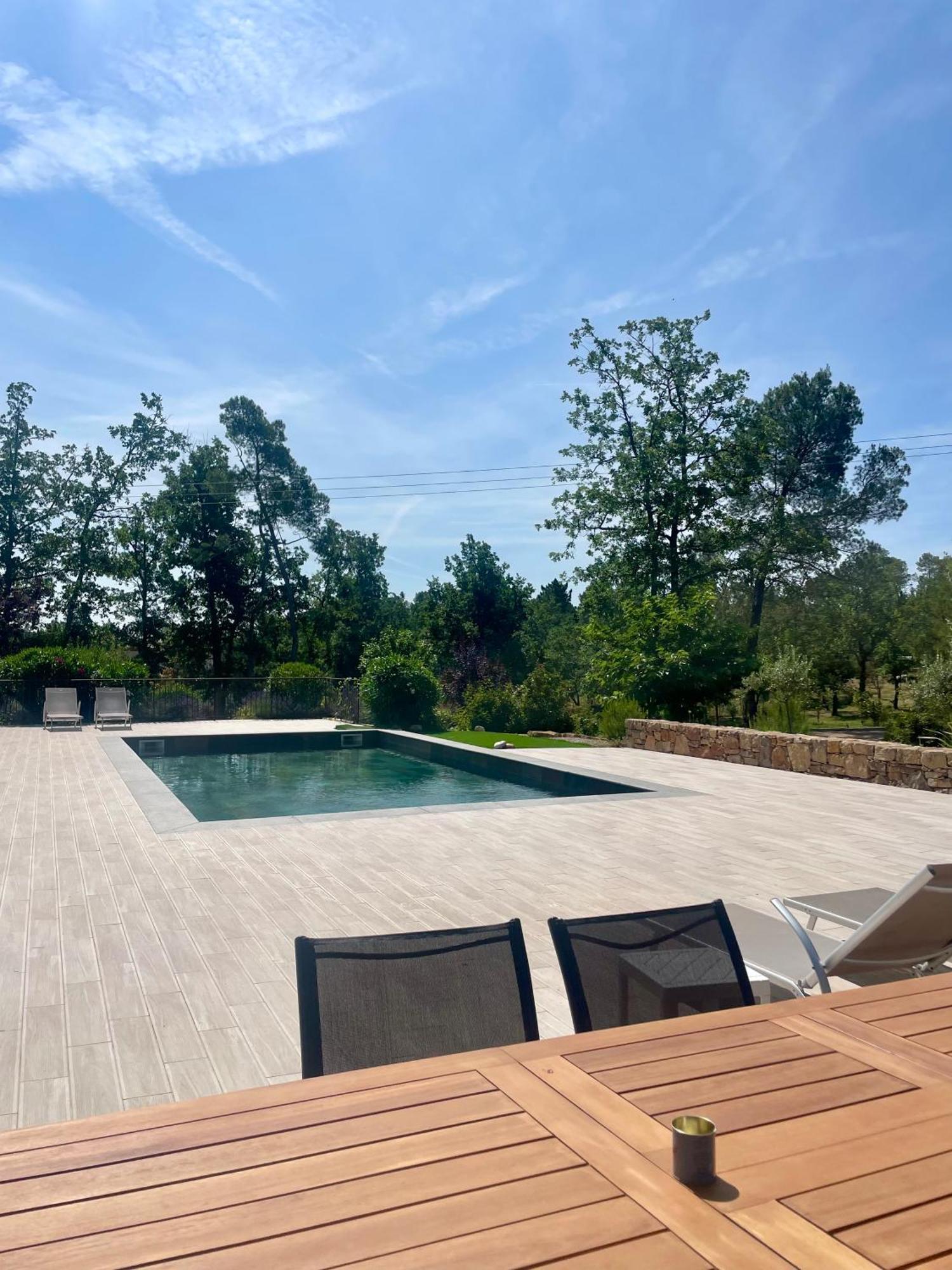 Superbe Villa Seillans La Grande Bastide Avec Piscine, Jardin, Climatisation Et Salle De Sport Ngoại thất bức ảnh