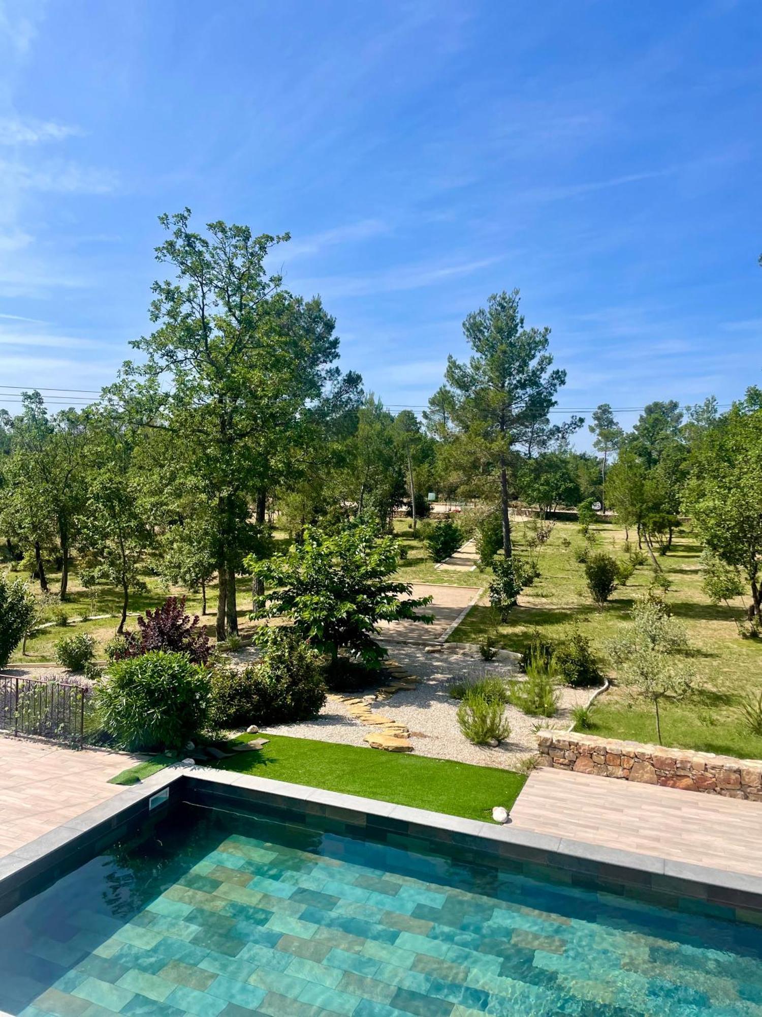Superbe Villa Seillans La Grande Bastide Avec Piscine, Jardin, Climatisation Et Salle De Sport Ngoại thất bức ảnh
