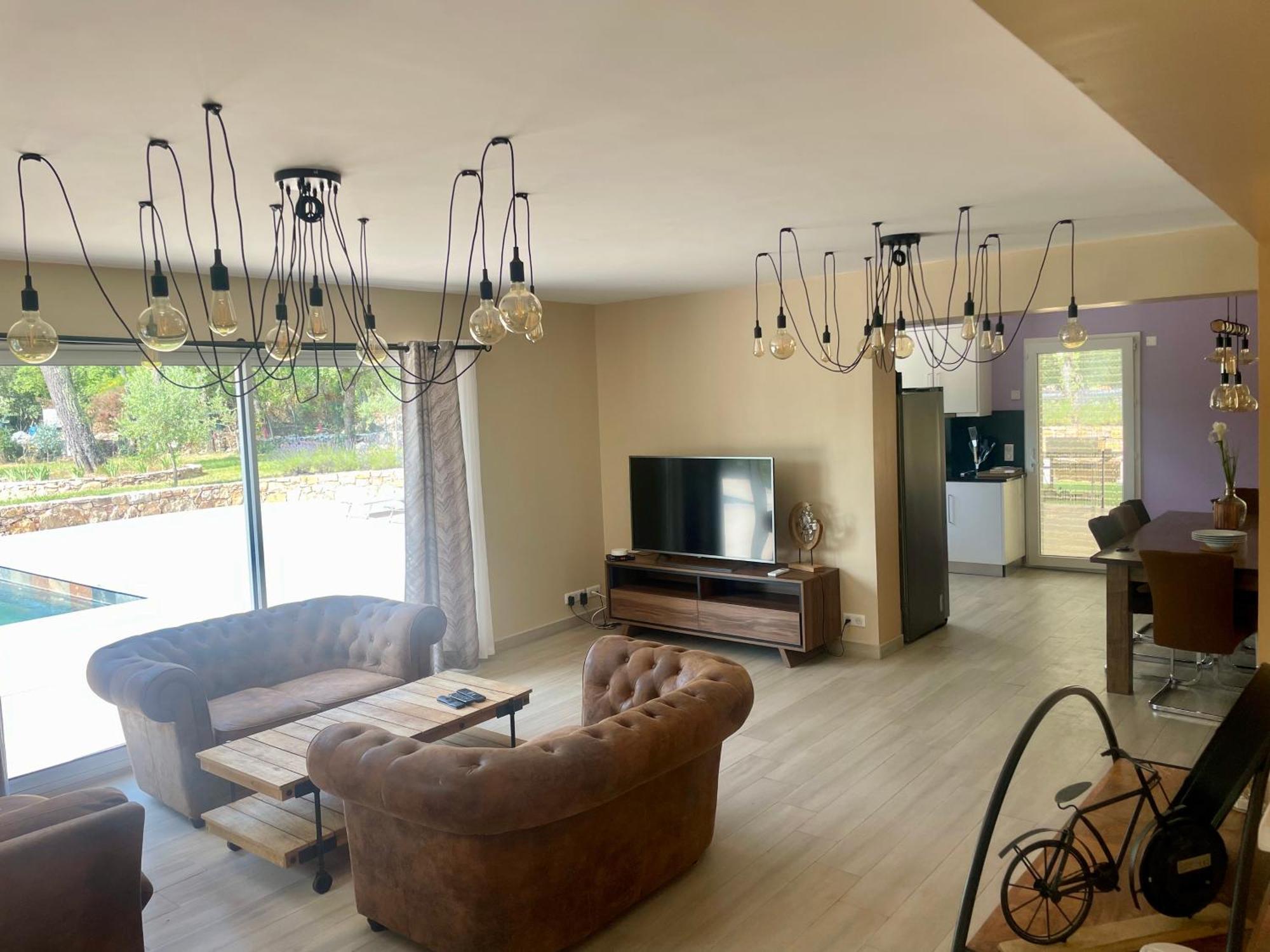 Superbe Villa Seillans La Grande Bastide Avec Piscine, Jardin, Climatisation Et Salle De Sport Ngoại thất bức ảnh